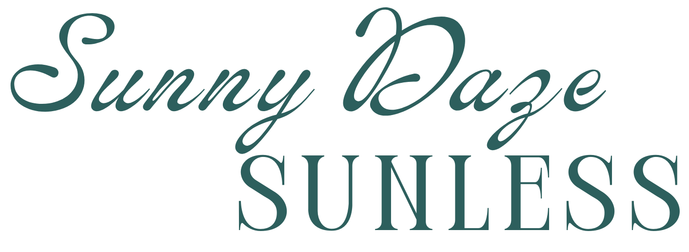 Sunny Daze Sunless logo - mobile + studio spray tans in Lawrence and Kansas City