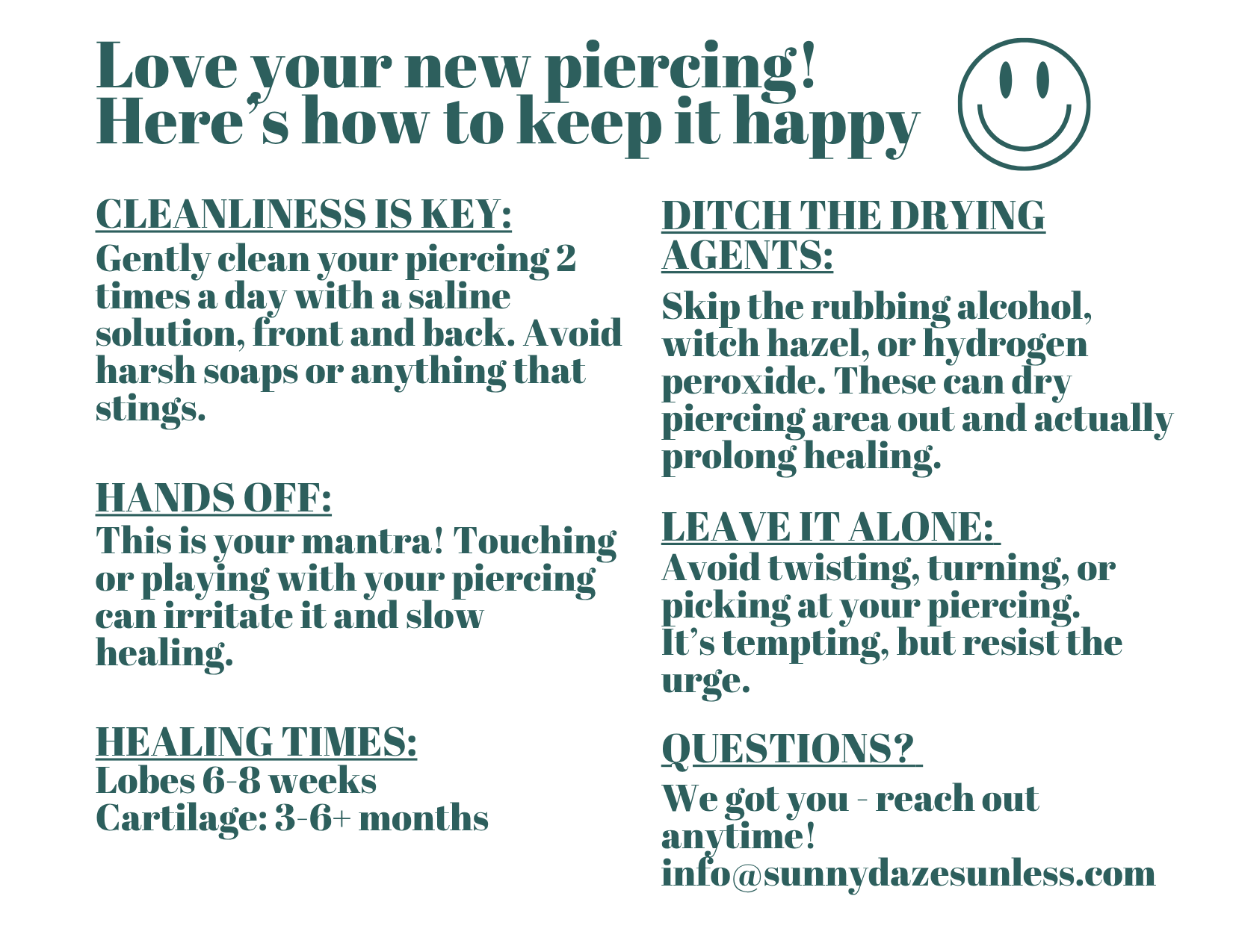 Piercing (Postcards (Landscape))